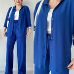 Imported™ Two Piece Suit Button Co-Ord Casual Set