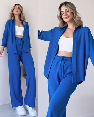 Imported™ Two Piece Suit Button Co-Ord Casual Set