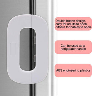 Imported™ Child Safety Refrigerator Lock | Baby Proof Fridge & Freezer Door Lock
